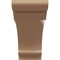 Ekena Millwork 6"W x 18"D x 12"H Classic Hughes Rough Cedar Woodgrain TimberThane Corbel, Primed Tan CORUR06X18X12HUGRCPR - alternate 4